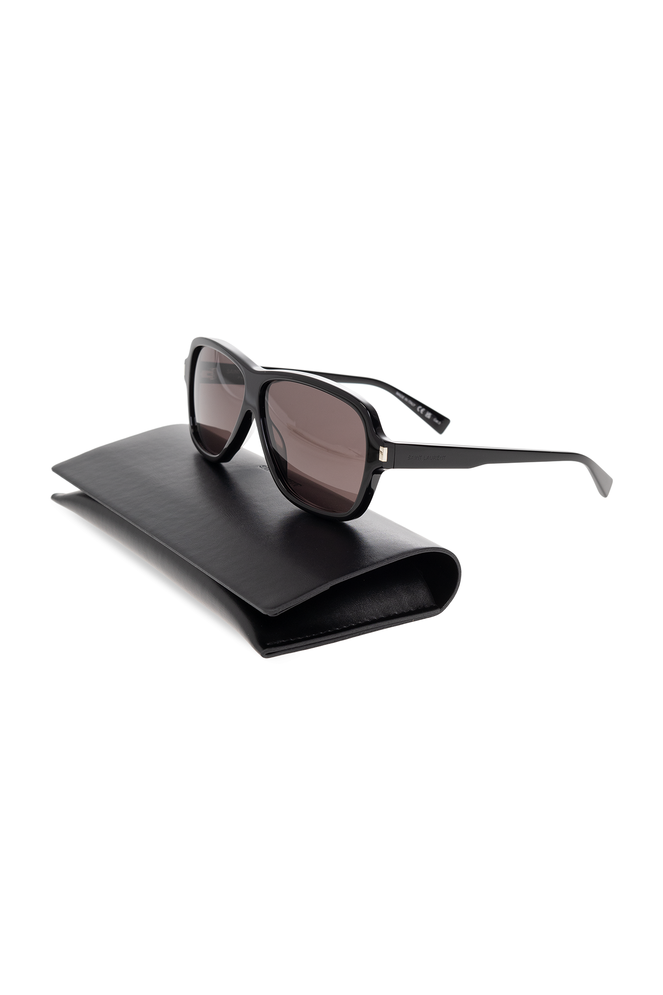 サングラス Saint Laurent SUN GLASS (758476Y9956 2351) SAINT LAURENT Square Sunglasses, 56mm | Bloomingdale's